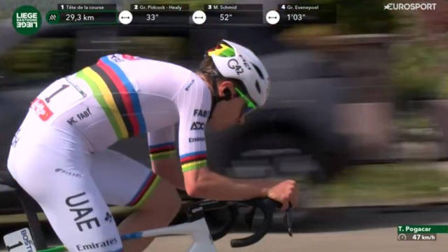 Tadej Pogacar - &copy; Screenshot Eurosport