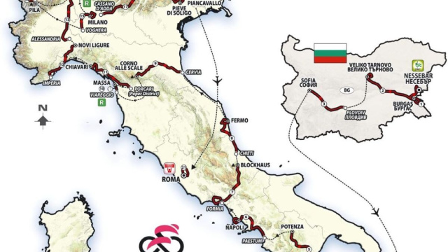 Il percorso del Giro d'Italia 2026 - &copy; RCS Sport