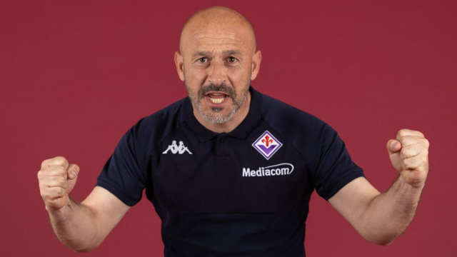 L'allenatore della Fiorentina Vincenzo Italiano parla delle ... &copy; Creative Commons