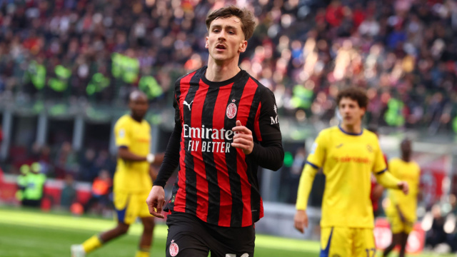 Uno scatto da Milan Verona &copy; Screenshot Serie A.