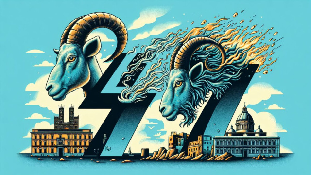 Numero 47 della Smorfia napoletana, 'o muorto. &copy; Immagine creata con Dall-E