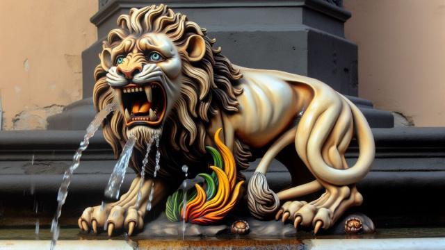 Numero 65 della Smorfia napoletana, 'o chianto, per il Leone il 3 gennaio 2026. &copy; Immagine creata con Dall-E