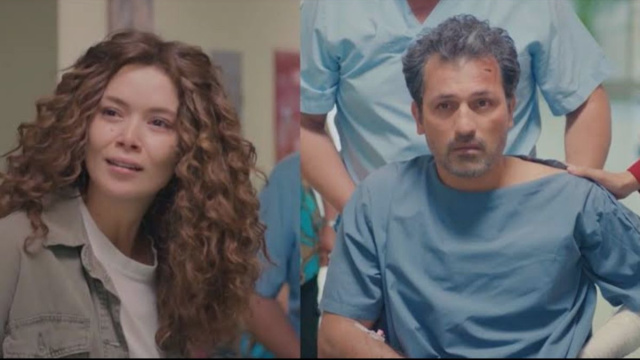 Sirin e Arif in una scena de La forza di una donna &copy; Mediaset.