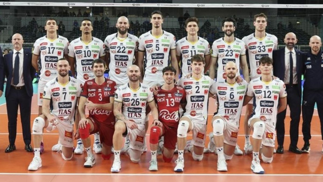 Trento Volley &ndash; &copy; Pagina Facebook ufficiale Lega Pallavolo Serie A.
