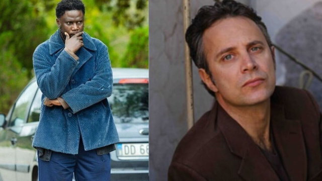 In foto Eugenio (Dx) ed Okoro (Sx) &copy; Rai.