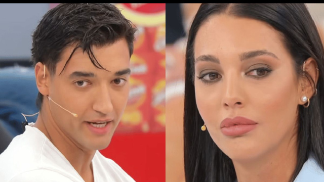 Jakub Bakkour e Sara Gaudenzi &copy; Canale 5.