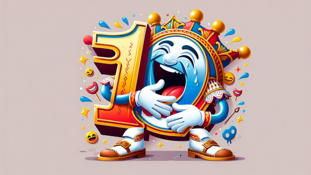 Numero 19 della Smorfia napoletana, 'a resata per l'Acquario. &copy; Immagine creata con Dall-E