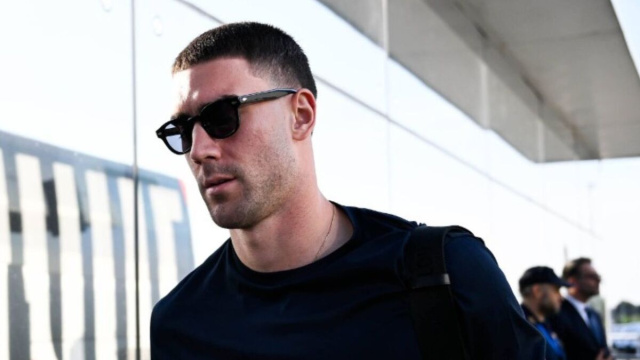 Dusan Vlahovic, attaccante della Juventus. Foto &copy; Juventus FC