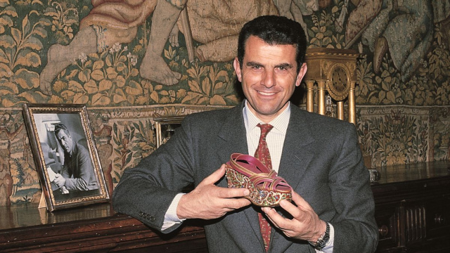 In foto, Ferruccio Ferragamo, figlio si Salvatore.