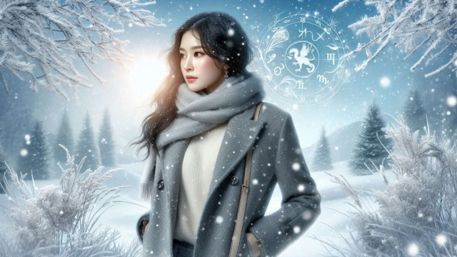 Oroscopo e inverno generato con &copy; AI Copilot