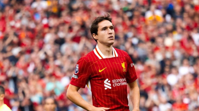 Federico Chiesa, attaccante del Liverpool. Foto &copy; Liverpool