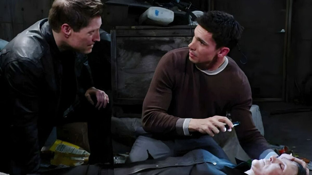 In foto Deacon, Finnegan e Sheila &copy; Beautiful