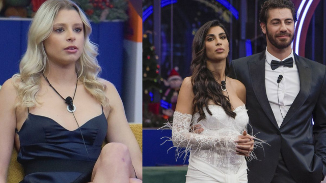 In foto Giulia, Omer e Rasha del Grande Fratello &copy; Mediaset