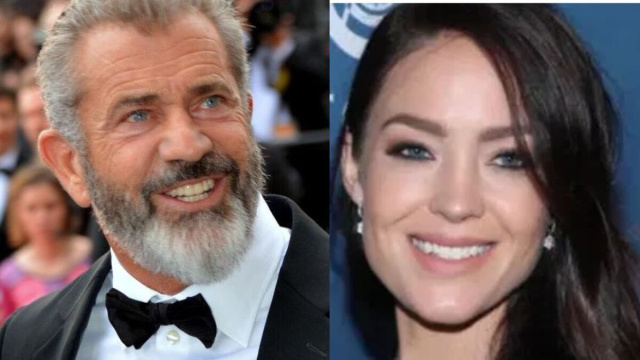 Mel Gibson e Rosalind Ross (Wikimedia Commons).