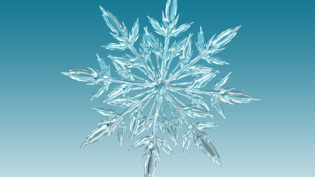 Cristallo di neve &ndash; Immagine &copy; Pixabay.