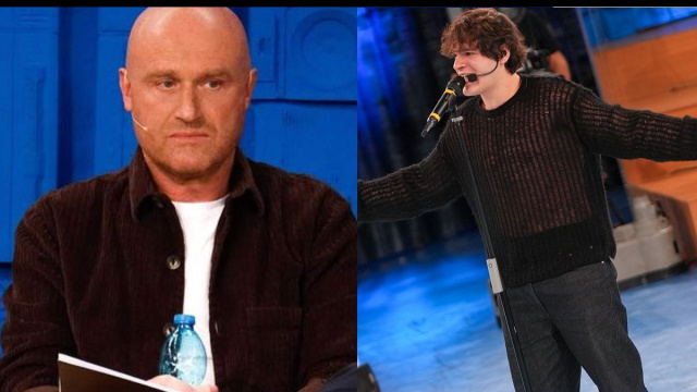 In foto: Rudy Zerbi e Michele ad Amici &copy; Mediaset.