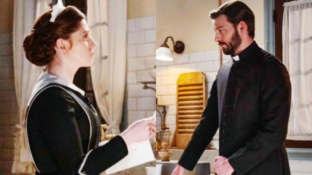 Maria Fernandez e Don Samuel in scena &copy; La Promessa