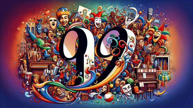 Numero 19 della Smorfia napoletana, 'a resata. &copy; Immagine creata con Dall-E