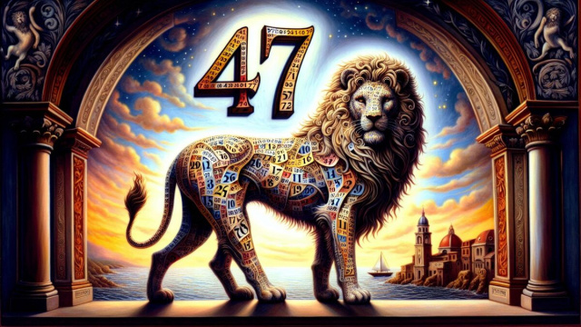 Numero 47 della Smorfia napoletana, 'o muorto. &copy; Immagine creata con Dall-E