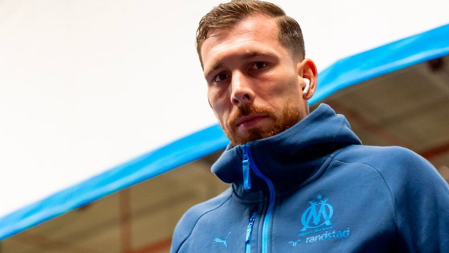 Pierre-Emile H&oslash;jbjerg, centrocampista del Marsiglia &copy; Marsiglia.