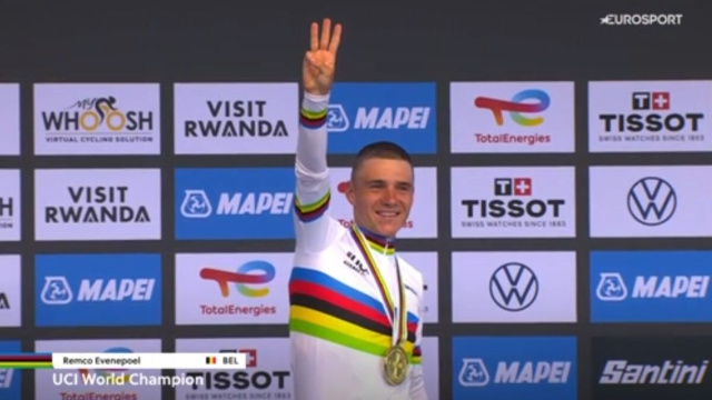 Remco Evenepoel - &copy; Screenshot Eurosport.