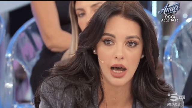 Sara Gaudenzi &ndash; Screenshot &copy; Canale 5.