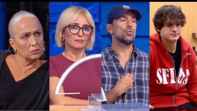 Alessandra Celentano, Veronica Peparini, Emanuel Lo e Michele &copy; Canale 5.