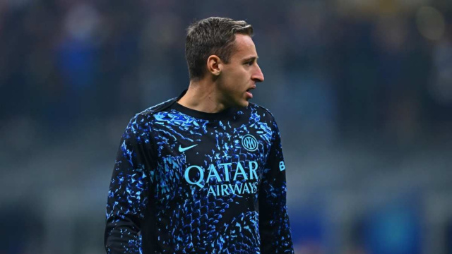 Davide Frattesi prima di Inter-Venezia (&copy; profili social Inter)