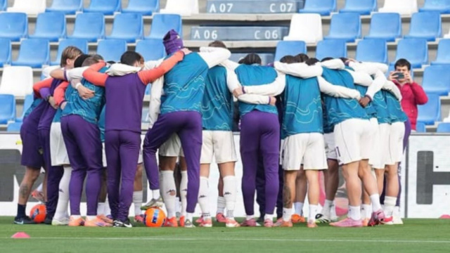 Fiorentina in allenamento &copy; Instagram Fiorentina