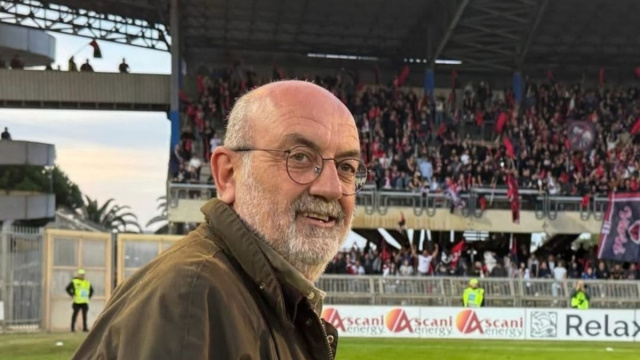 Il presidente della Samb Vittorio Massi &copy; foto pagina Instagram Sambenedettese.