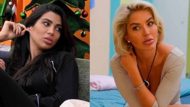 In foto Rasha e Dolce al Grande Fratello &copy; Mediaset