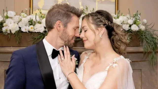 Liam e Hope di Beautiful si risposano (&copy; CBS)