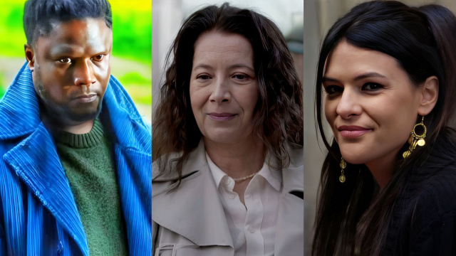 Okoro, Agata e Stella - screenshot &copy; Un posto al sole.