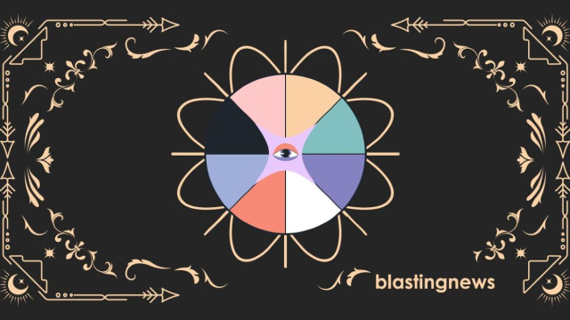 Illustrazione ispirata all&rsquo;arcano maggiore della Ruota della Fortuna. &copy; Blasting News