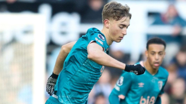 Dean Huijsen, difensore del Bournemouth. Foto &copy; Bournemouth