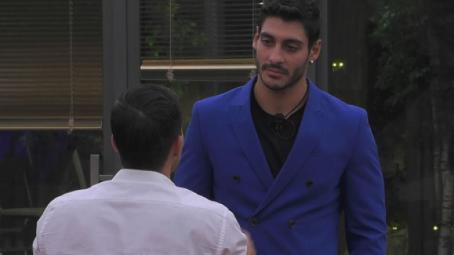 In foto Javier del GF (screenshoot &copy; Canale 5).