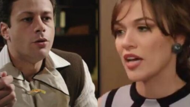 In foto Marta e Alfredo de Il Paradiso delle signore, screenshot &copy; Rai 1