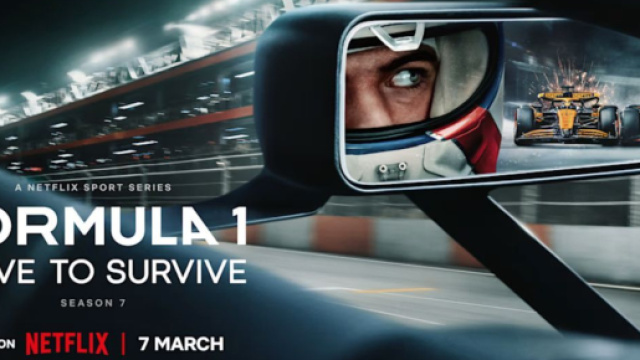 La copertina ufficiale della stagione 7 di Formula 1: Drive to Survive | Immagine &copy; Netflix.