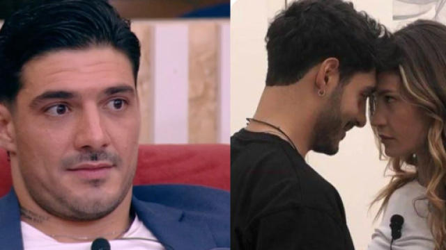 Lorenzo Spolverato, Javier Martinez e Helena Prestes - screenshot &copy; Mediaset.