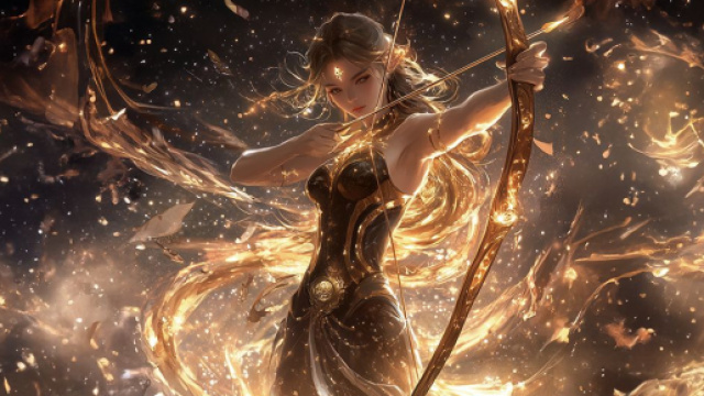 Sagittario, Oroscopo Immagine &copy; creata con IA Midjourney