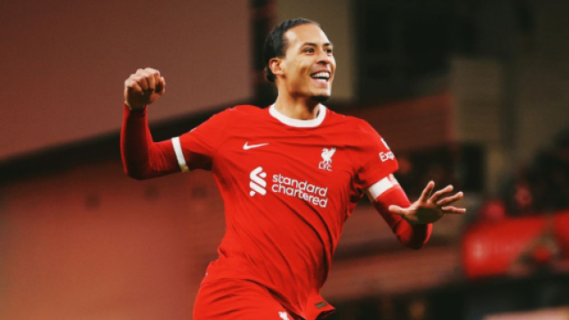 Virgil van Dijk, difensore del Liverpool. Foto &copy; Liverpool