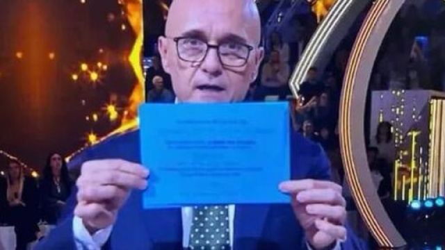 In foto Alfonso Signorini &copy; Mediaset