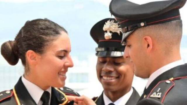Allievi marescialli dei Carabinieri - &copy; sito Carabinieri.it.