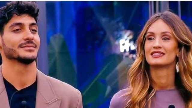 Helena e Javier al Grande Fratello &copy; Mediaset.