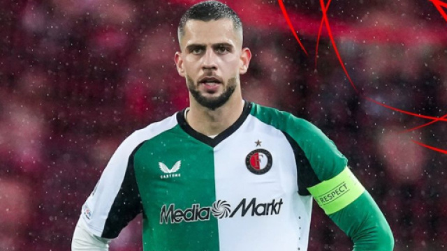 David Hacko, difensore del Feyenoord. Foto &copy; Feyenoord