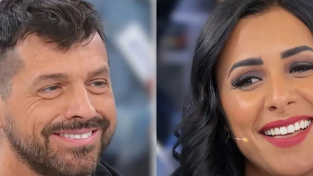 Cristiano Lo Zupone e Asmaa Fares - screenshot &copy; Canale 5.