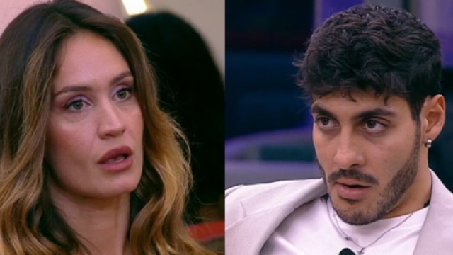 Helena Prestes e Javier Martinez (&copy;Grande Fratello/Mediaset)