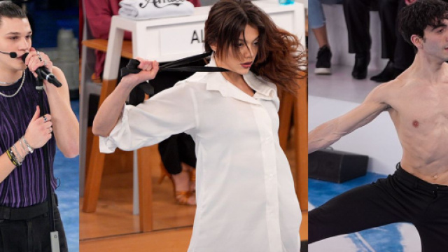 Nicol&ograve;, Chiara e Francesco - screenshot &copy; Canale 5