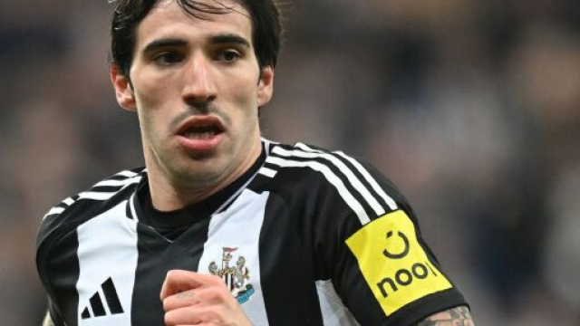 Sandro Tonali, centrocampista del Newcastle. Foto &copy; Newcastle United.