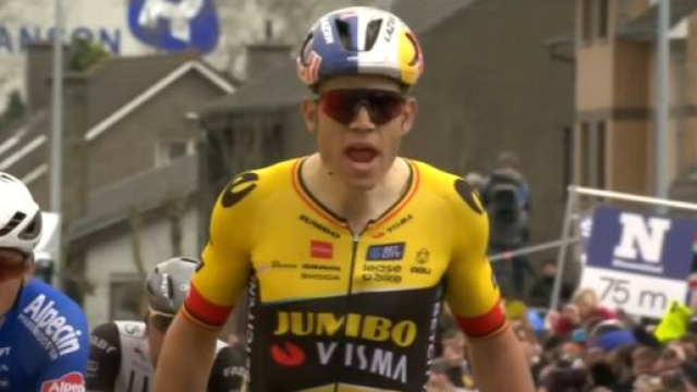 Wout van Aert - &copy; Screenshot Eurosport